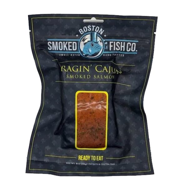 Boston Smoked Fish Co Ragin Cajun Smoked Salmon