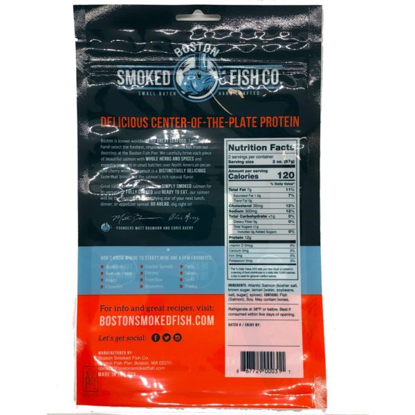 Boston Smoked Fish Co Simply Smoked Salmon