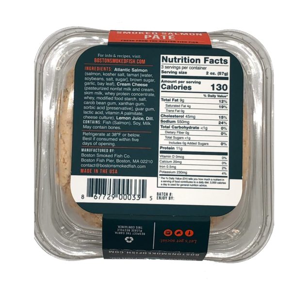 Boston Smoked Fish Co Smoked Salmon Pate